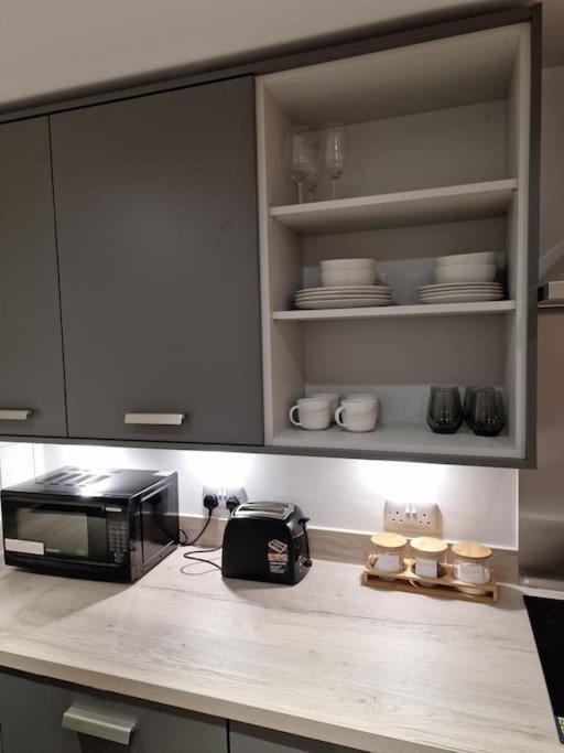 Modern-New Build Apartment In Birmingham Dış mekan fotoğraf